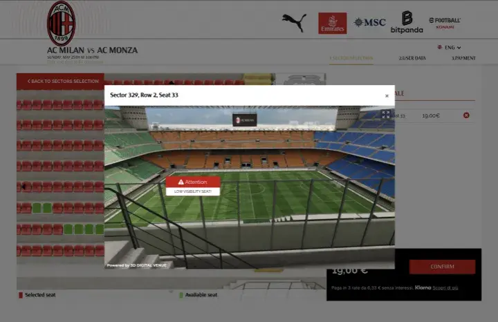 Bilety na mecz AC Milan - gdzie i jak kupić na San Siro
