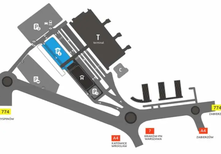 Ile kosztuje parking na lotnisku w Krakowie? Zaskakujące różnice cen!